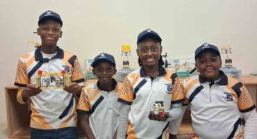 From left are Moeletsi Matli, Silindokuhkle Phanodi, Bontle Katane and Bohlokwa Senyane Photo: Supplied