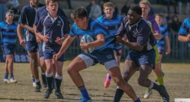 Parys se o15's is vandag gekroon as die Virsker Noordvaal Afrdeling 4 kampioene. Foto: Marais Nell.