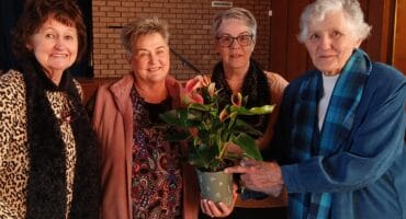 Louise Kriek, Gerda Roux, Bernadet van der Ende en Annemarie Evans Foto: Verskaf