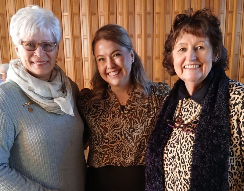 Annatjie Dreyer, Laura Greyloing en  Louise Kriek Foto: Verskaf