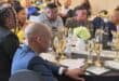MEC Mance (right) together with Edgar Legoale and the guest of honour who attended the Ngwathe Business Breakfast. Photo: LIezl Scheepers