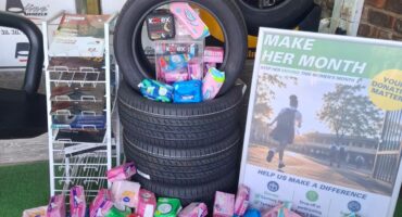 Van die sanitêre ware wat vir die projek geskenk is. Foto: Verskaf
