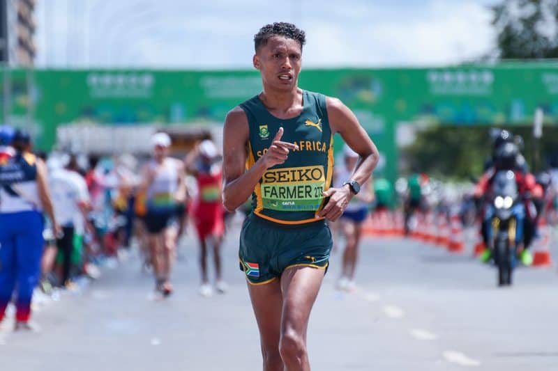 Antonio Farmer het Suid-Afrika reeds drie keer as Race Walker internasionaal verteenwoordig.  Foto: Verskaf