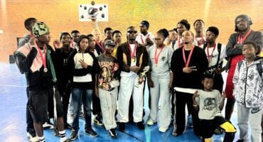 A triiumphant day for the Pary Panthers Basketball club when they won the Parys 150 Celebration tournamnt. Photo: Supplied