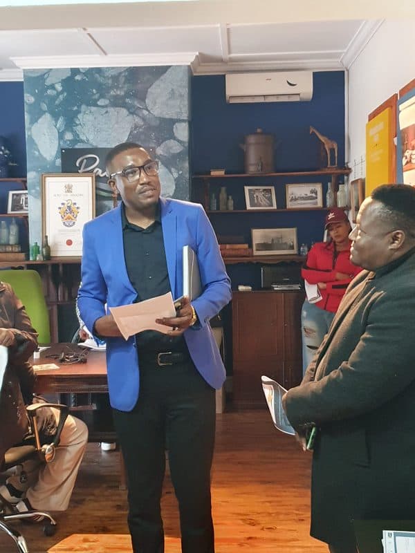 Photographed is Mr Abram Mgcina, Acting Municipal Manager of the Fezile Dabi District Municipality.
Photo: Selma Kok.