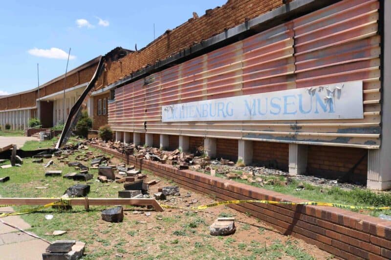 Die Lichtenburg museum is veral gedurende 2024 herhaaldelik geteiken.
(Foto: FAK-argief)