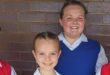 Van links agter is Anakin Powell, Marli Fourie en Rohan Williams, met Shae'Leigh Oosthuizen voor.
