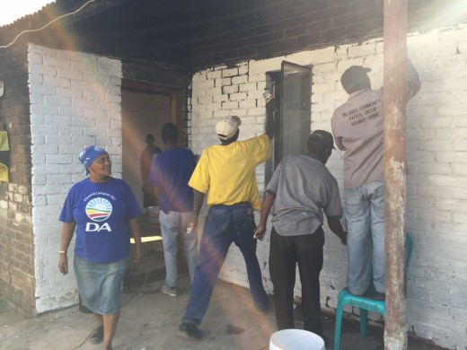 Making the house livable, DA