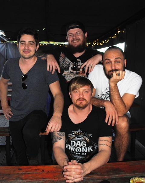 Van Coke Kartel voor hulle optrede by die Mystic Boer Potchefstroom