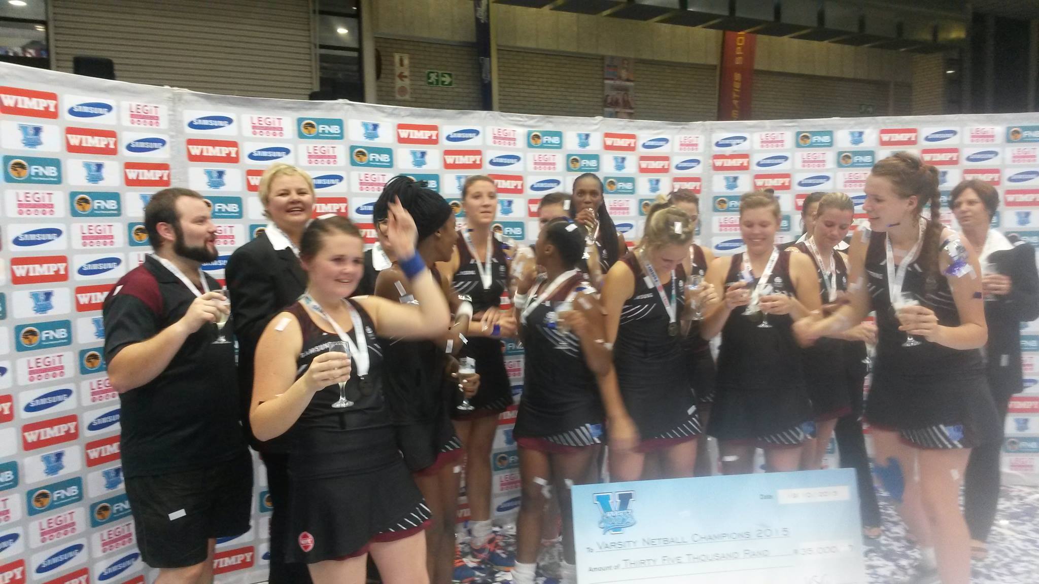 Pukke are the 2015 Varsity Netball champions!