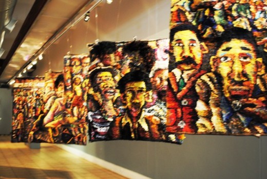 "African Voices 1" by Thabo Molapo. PHOTO: Marianke Saayman.
