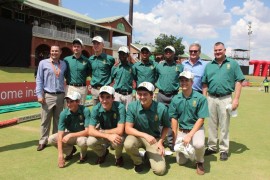 The u.19 team that will represent North West at the Coca Cola Khaya Majola Week later this year.