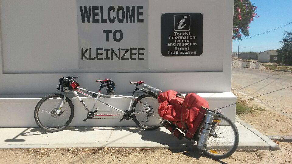 The arrives at Kleinzee.