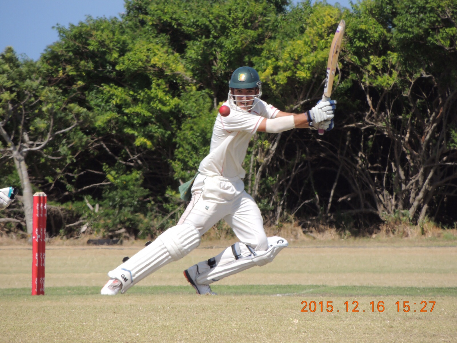 Ruan Haasbroek on the attack