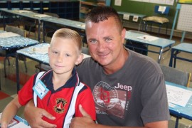 Jayden en Jurie Fritz