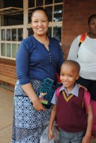 Kate van Wyk en Leonardo Mnisi.