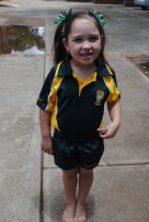 Lizé van Zyl kan nie wag om skool te begin nie.