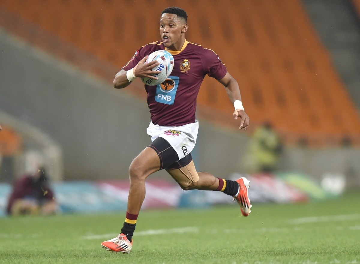 Maties se Craig Barry kan kringe om enige verdediging hardloop. Foto's: SASPA.