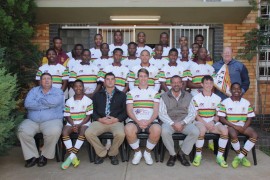 HTS Potchefstroom's first team for Saturday's Classic Clash vs Potchefstroom Boys High at HTS Potchefstroom.