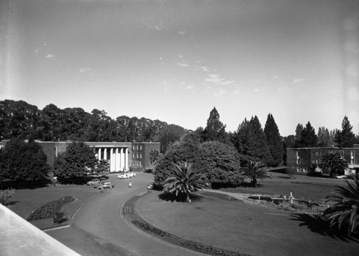 Die POK-museum is in die ou POK-Hoofgebou gehuisves. Foto: NWU Argief en Museum