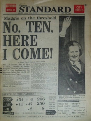 The cover of the newspaper with the first ever used phrase "May the Fourth be with you".