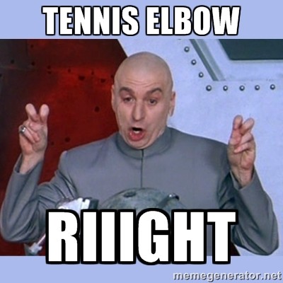 tennis elbow