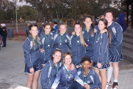 Gimmies se o.17 A-span is Noordweswenners: Agter is: Mariaan de Bruyn, Annemi de Wet, Elani van der Merwe,Paula Maré en Leonie Maree, Marike Nel en Jana Steinman. Voor is Rizane van Rooyen, Me. Marianne Ray (afrigter) en Funeka Wanyane.