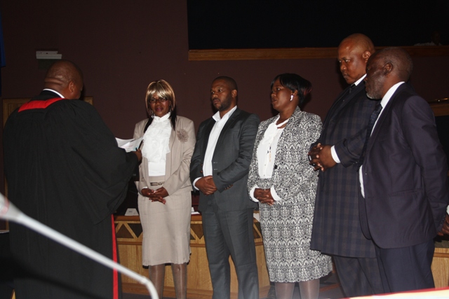 Ventersdorp/Tlokwe (Municipality 405) inauguration of councillors