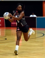 Mandy Hermanus played a fantastic game in the centre of the court.