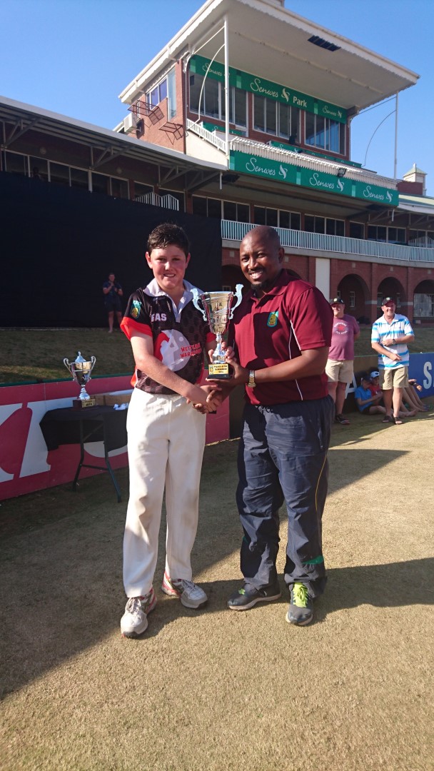 Van Zyl Smit - U15 NSL T20 Player of the tournament 