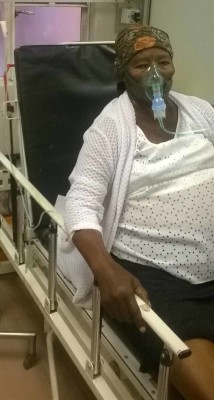 ‘n Foto van John McDonel se ma in Potchefstroom Hospitaal. Foto: Verskaf