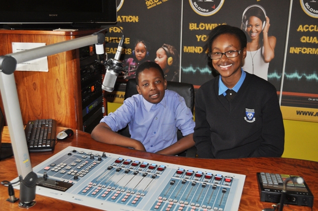 Karabelo and Nomonde Chabeletsane in the studio. Photo: Marianke Saayman