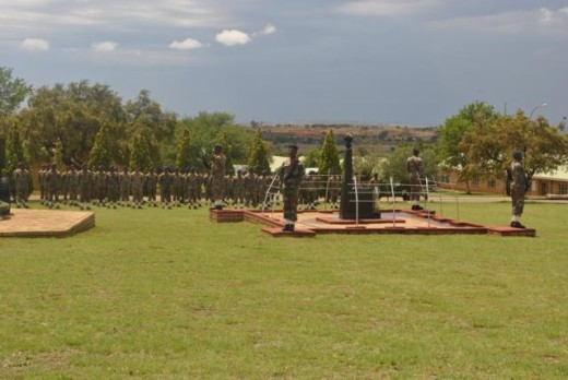 The parade in commemoration of Remembrance Day.Photo Lezahn Jafta