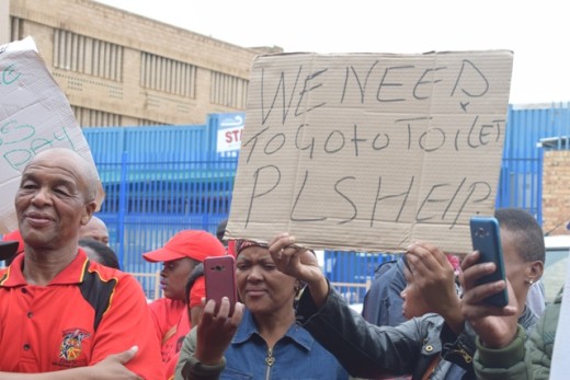 Turkstra Bakery workers are not happy with the current working conditions.