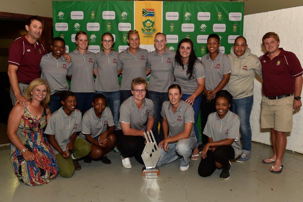 The North West Women's team are the CSA National Champions.