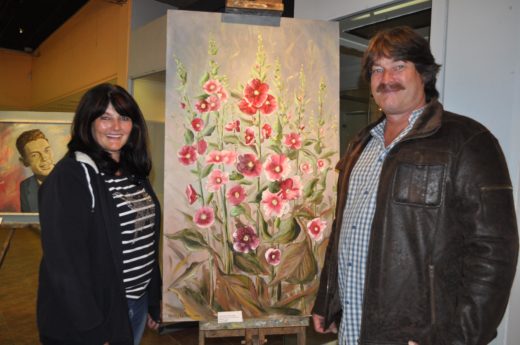 Hendry Cordier se dogter Lizette Grobler en seun Louis Cordier. Foto: Marianke Saayman