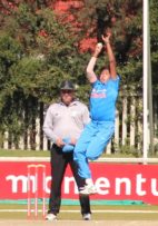 India's Jhulan Goswami was the chief destroyer against the Proteas