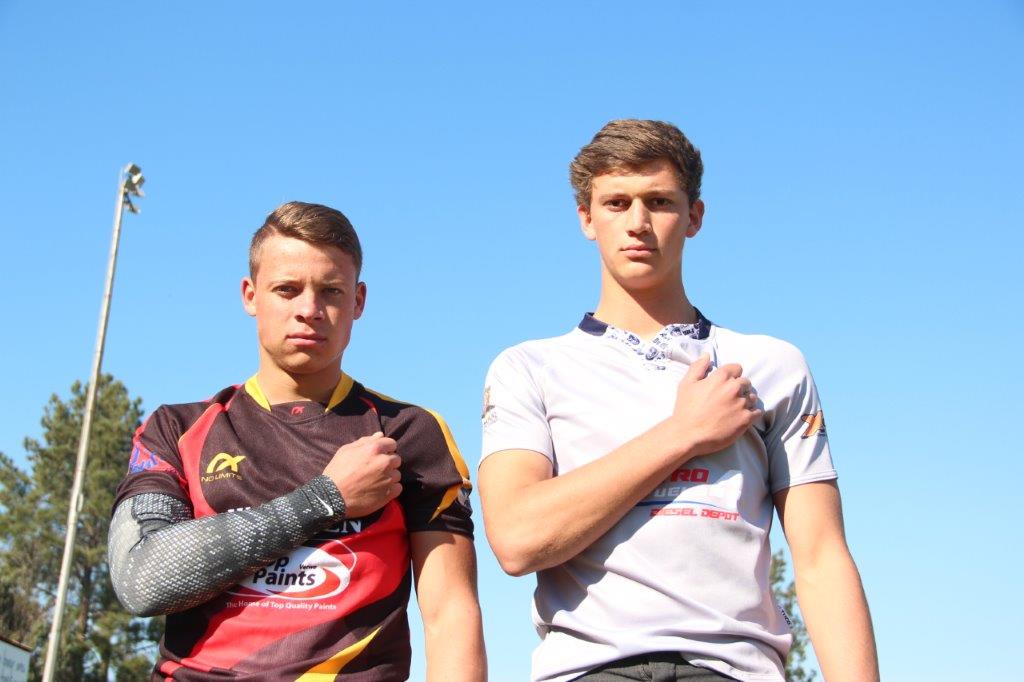 Henry Campher en George van der Westhuizen
