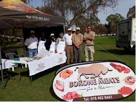 Bokone Meats were one of the sponsors of the day.