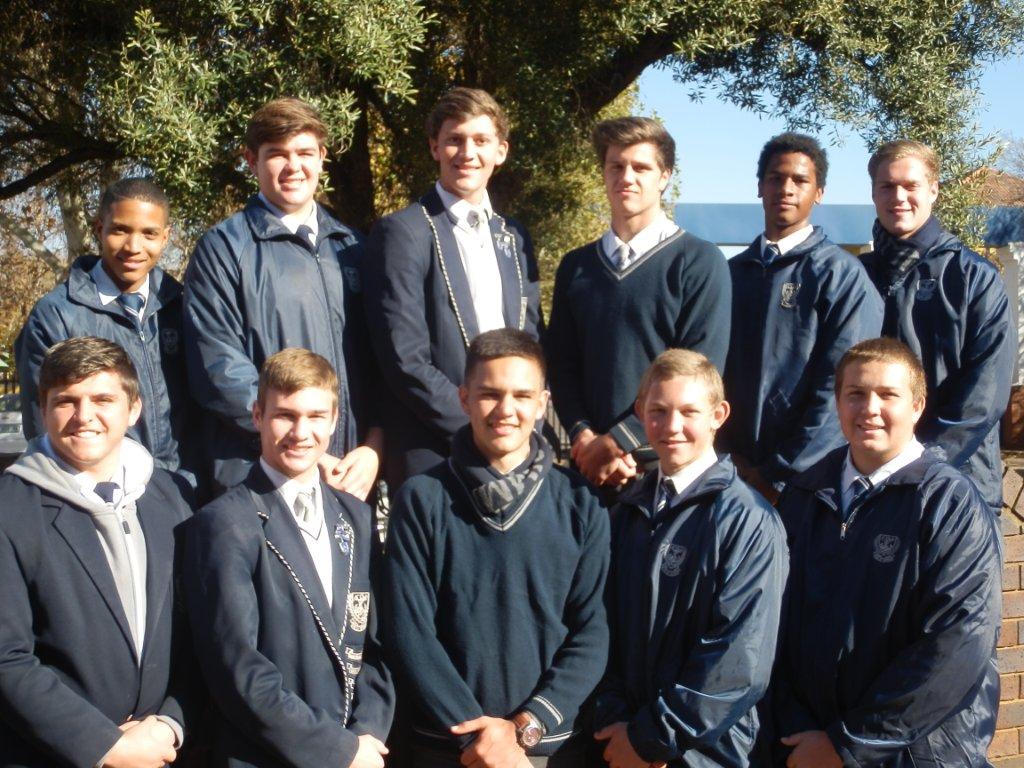 Die volgende Gimmies is vir verskeie Luiperds-rugbyspanne gekies. (vlnr): Stefan Delport (PUK-span), Danie Boshoff (PUK-span), Giovanni Pestana (o.16A-Grant Khomo), Dewaldt van der Westhuizen (o.16B) en Jason Jackson (o.16B). Alnr: Frank-Lee Jackson (Cravenweek), Arno Gustafson (Cravenweek), George van der Westhuizen (Cravenweek), Mitchelle van der Merwe (Cravenweek), Keenan Twigg (Akademieweek) en Edrich Cronjé (Akademieweek). Afwesig met die neem van die foto was Meyer Leeb (o.16B) en Anelka Barends (Cravenweek).