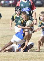 Andreas Badenhorst storm vorentoe.