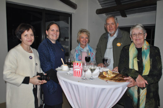 Susan Cilliers, Mari-Alet Staats, Rina Landsberg, Chris Landsberg en prof. Anette Combrink. Foto: Marianke Saayman