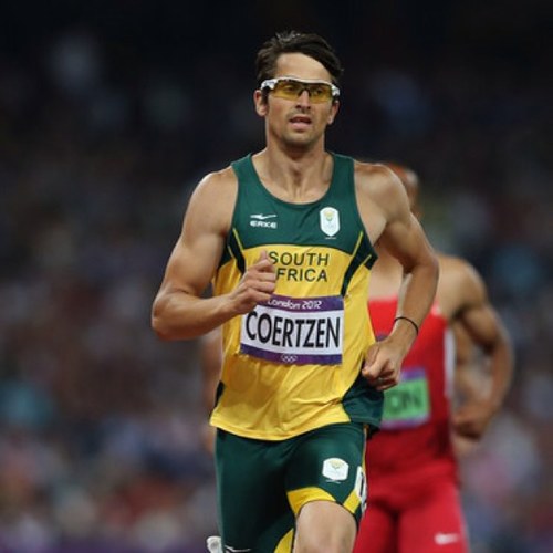 Willem Coertzen in aksie tydens die 2012 Olimpiese Spele in Londen