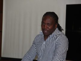 Leopards head coach Jonathan Mokuena gave some words of inspiration.
