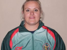 Leopards Woman's captain Bianca van den Berg.