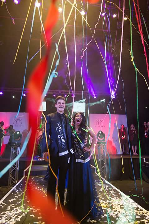 Mnr. en Mej. Kampus Peter de Klerk en Wethu Sibiya