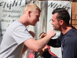 Nathan Kirsten (Overs) en Marco Mongia (Excelsior) is maar een van die tweestryde wat gaan plaasvind.