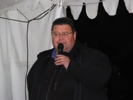HP Prinsloo bedank almal wat tot die nuwe krieketnette bygedra het.