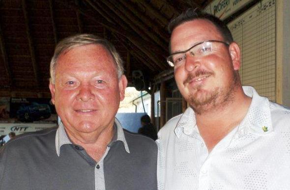 Manie Smit en Albert Britz. Foto: Verskaf