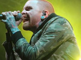 Matty Mullins of Memphis May Fire. Photo: Wouter Pienaar.